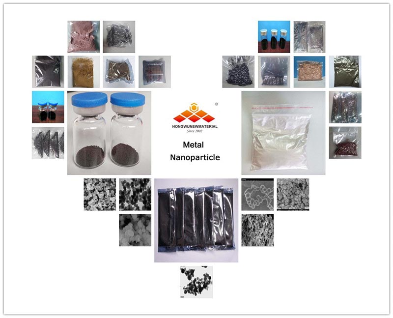 The difference between different crystal types of nanomaterials